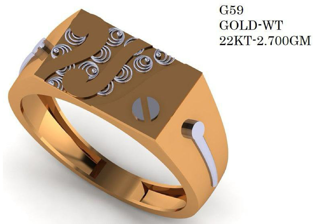 90 Paper Casting Light Weight Gent's Rings STL & 3DM Files