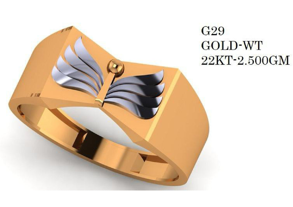 90 Paper Casting Light Weight Gent's Rings STL & 3DM Files