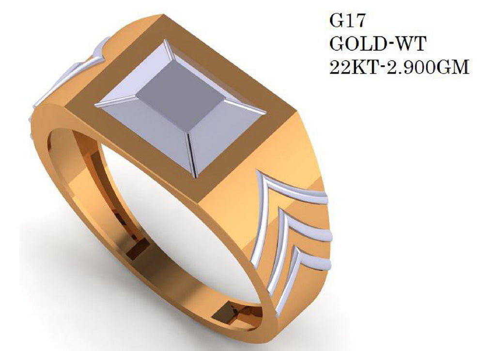 90 Paper Casting Light Weight Gent's Rings STL & 3DM Files