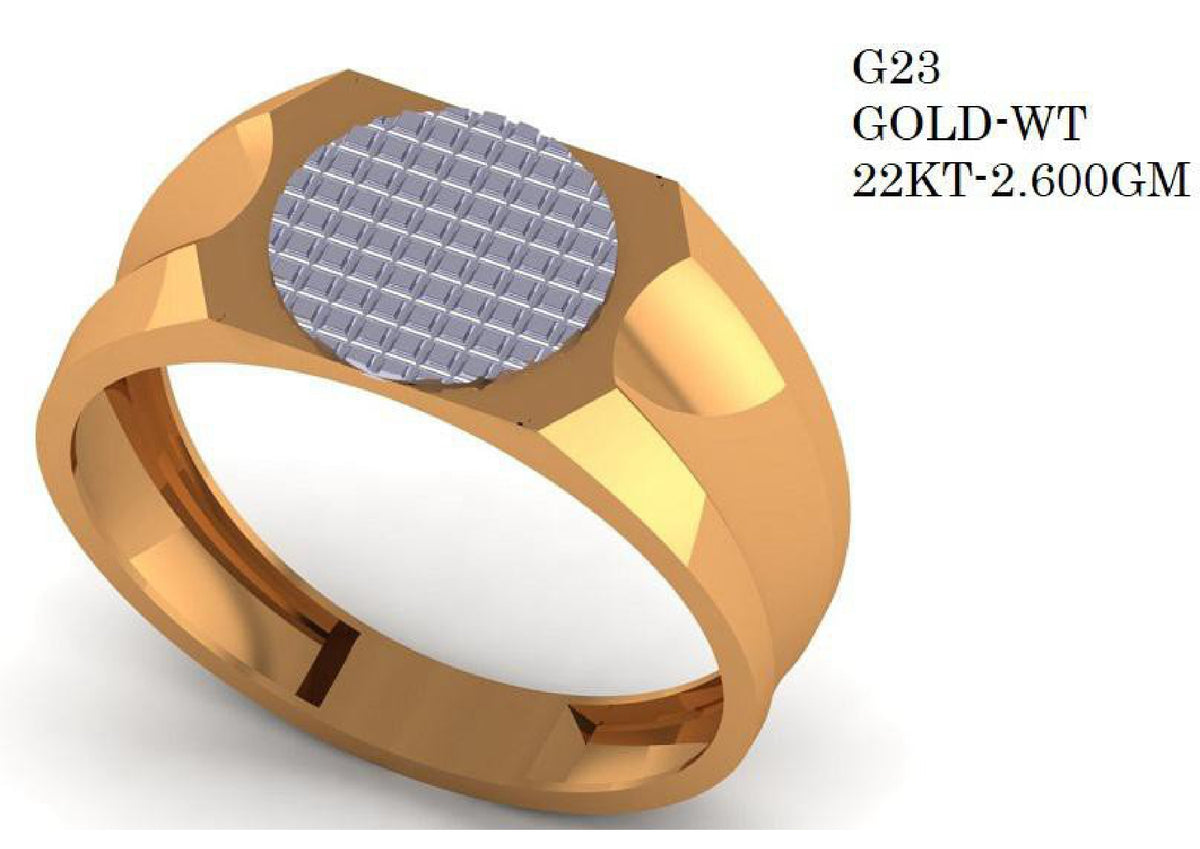 90 Paper Casting Light Weight Gent's Rings STL & 3DM Files