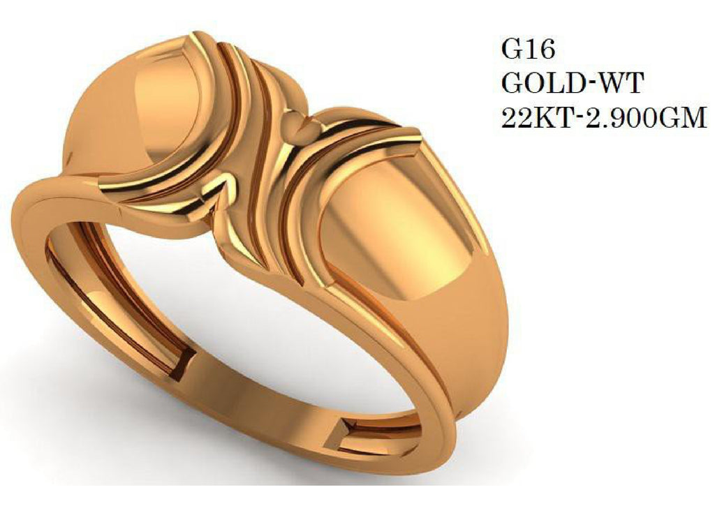 90 Paper Casting Light Weight Gent's Rings STL & 3DM Files