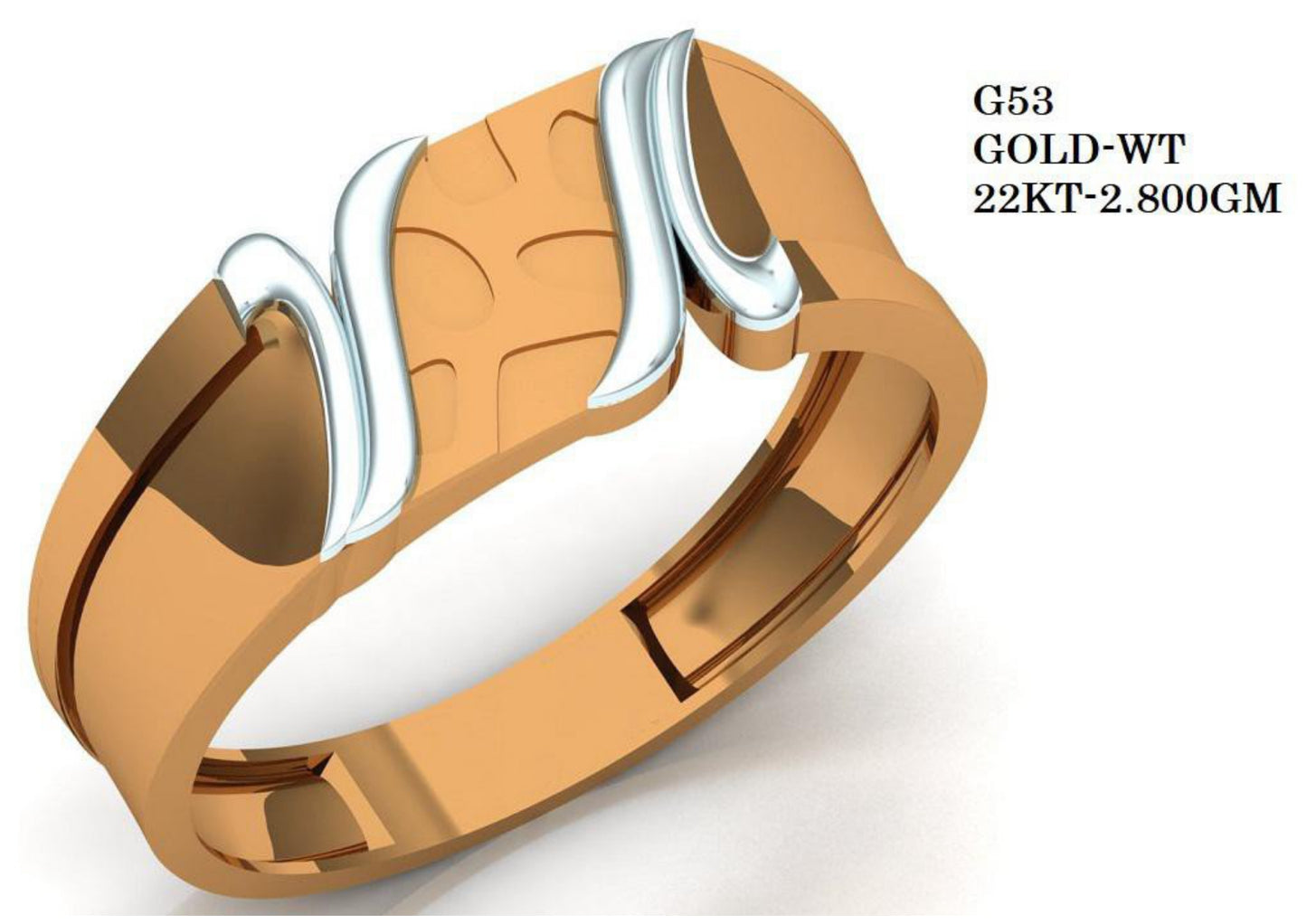 90 Paper Casting Light Weight Gent's Rings STL & 3DM Files
