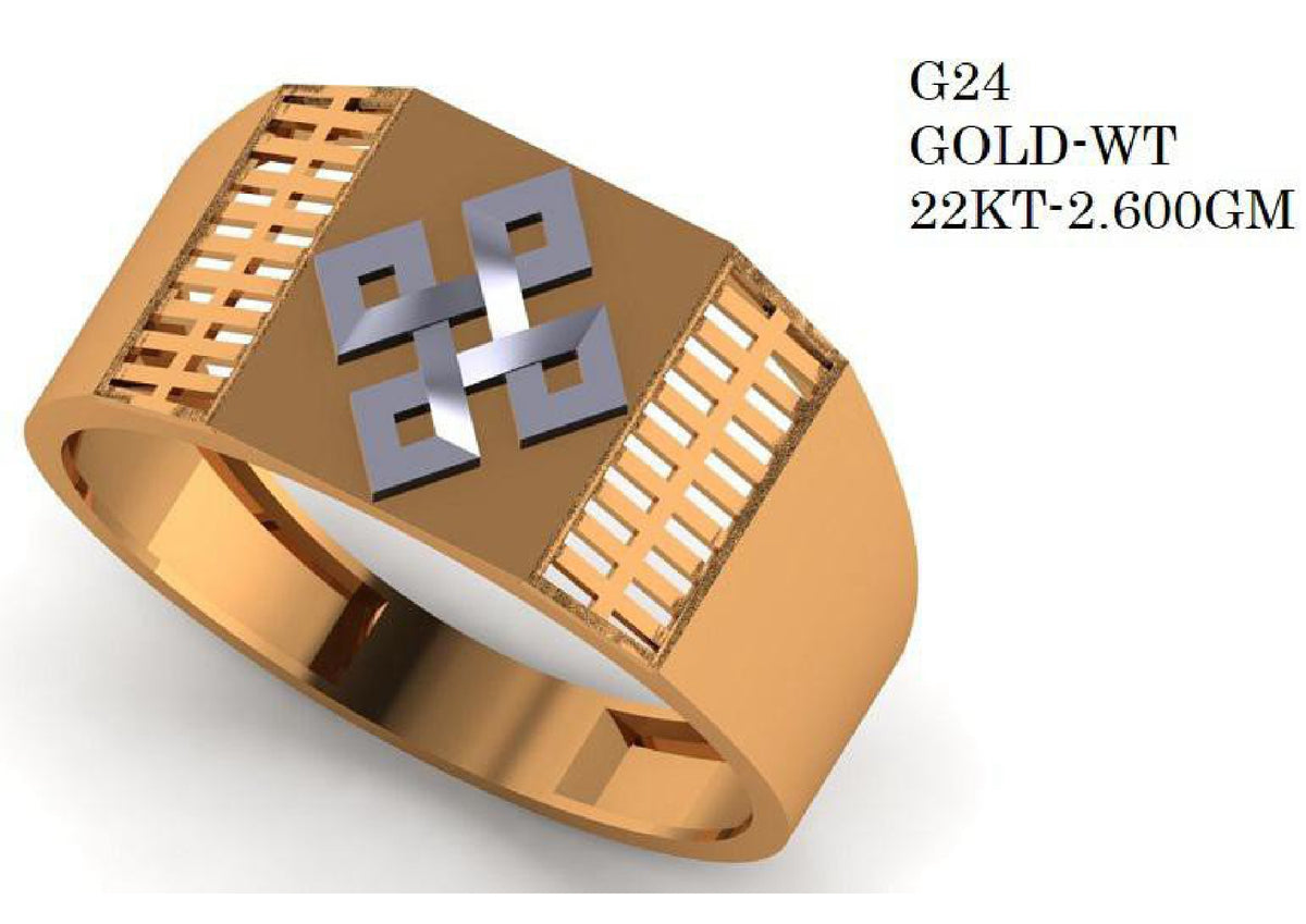 90 Paper Casting Light Weight Gent's Rings STL & 3DM Files
