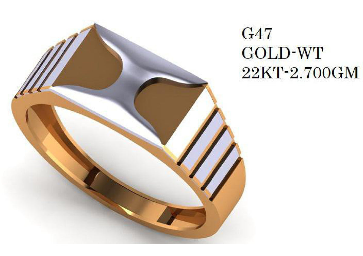 90 Paper Casting Light Weight Gent's Rings STL & 3DM Files