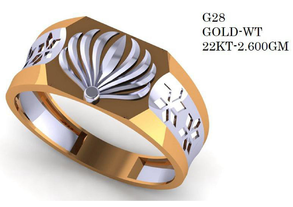 90 Paper Casting Light Weight Gent's Rings STL & 3DM Files