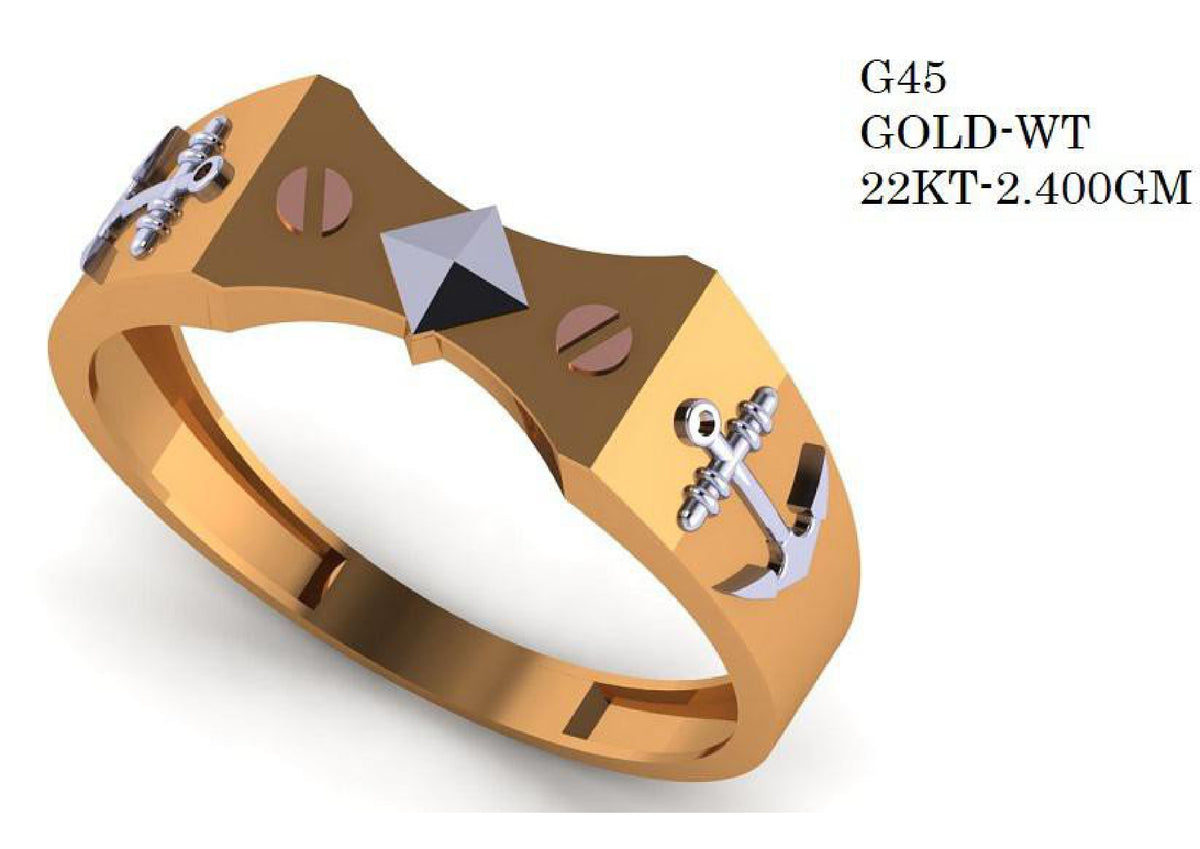 90 Paper Casting Light Weight Gent's Rings STL & 3DM Files