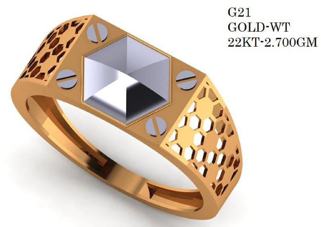 90 Paper Casting Light Weight Gent's Rings STL & 3DM Files