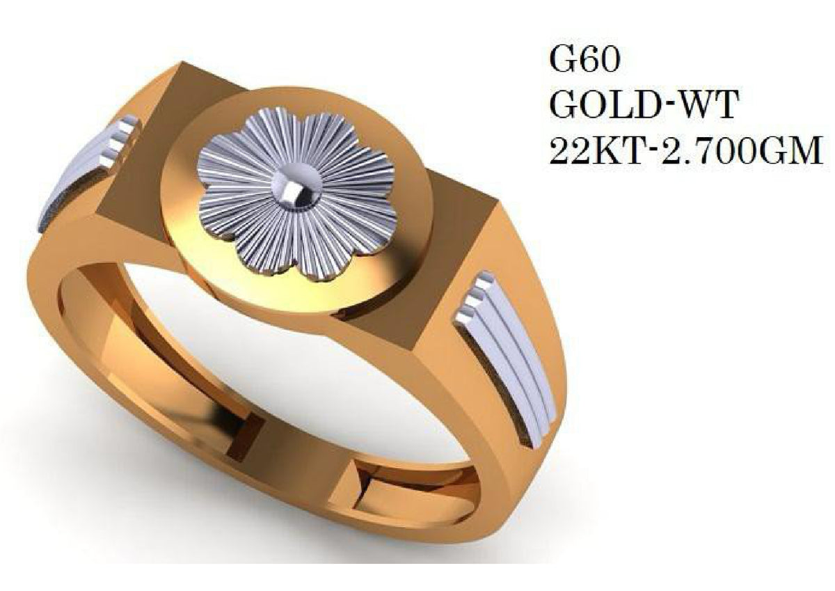 90 Paper Casting Light Weight Gent's Rings STL & 3DM Files