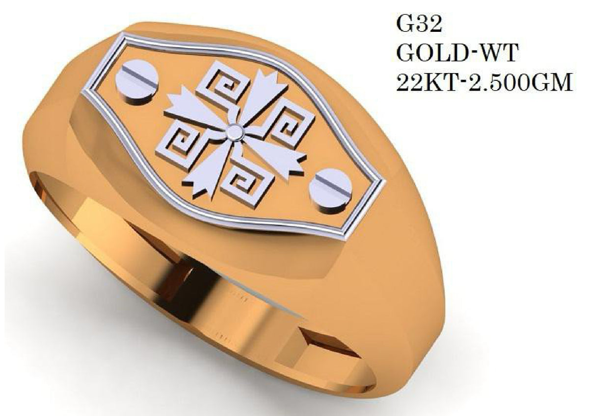 90 Paper Casting Light Weight Gent's Rings STL & 3DM Files