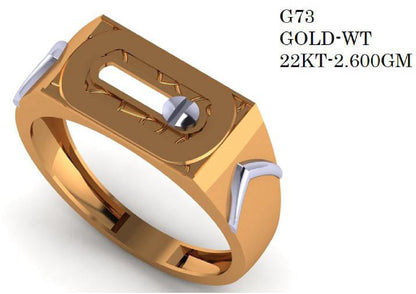90 Paper Casting Light Weight Gent's Rings STL & 3DM Files