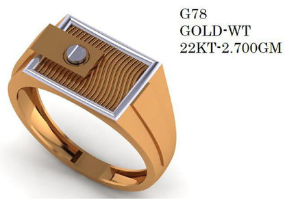 90 Paper Casting Light Weight Gent's Rings STL & 3DM Files