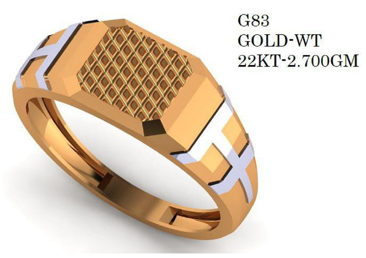90 Paper Casting Light Weight Gent's Rings STL & 3DM Files