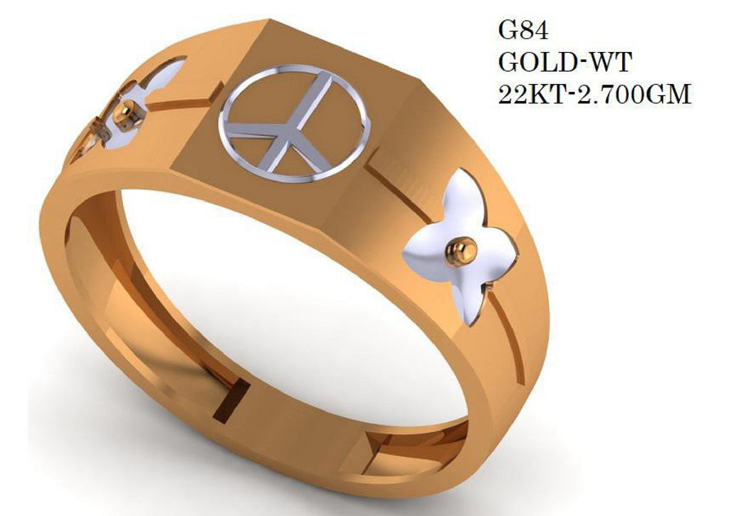 90 Paper Casting Light Weight Gent's Rings STL & 3DM Files
