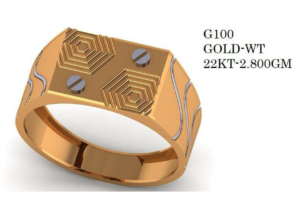 90 Paper Casting Light Weight Gent's Rings STL & 3DM Files