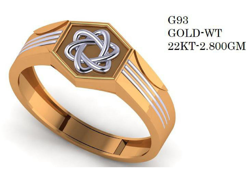 90 Paper Casting Light Weight Gent's Rings STL & 3DM Files