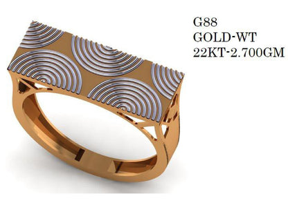 90 Paper Casting Light Weight Gent's Rings STL & 3DM Files
