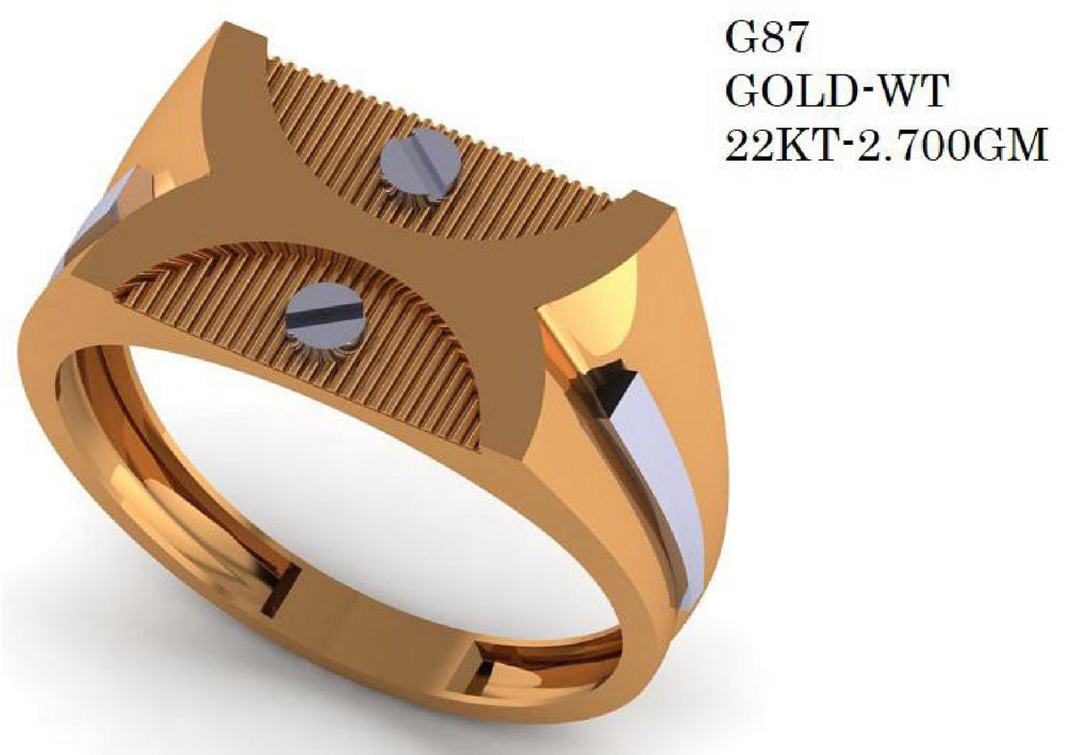 90 Paper Casting Light Weight Gent's Rings STL & 3DM Files
