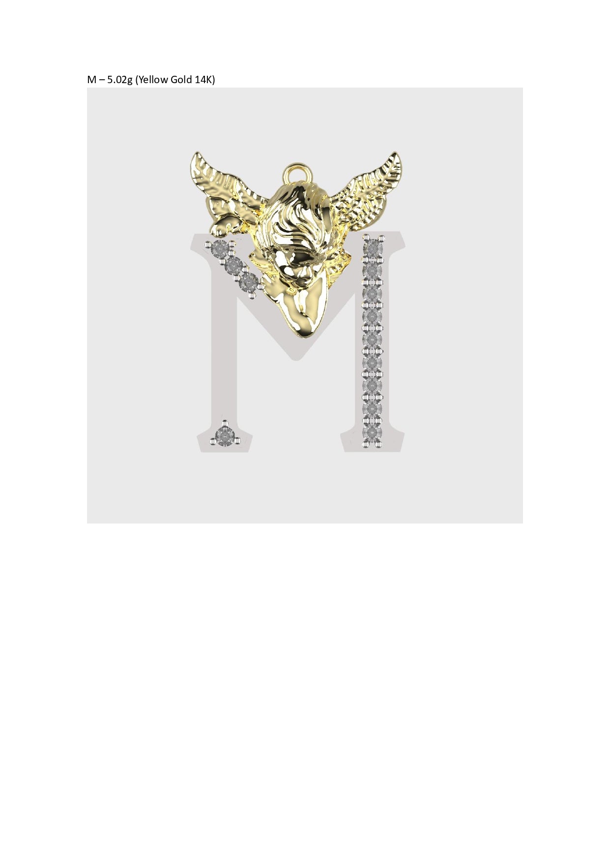 A to Z Alphabet Pendant STL Files