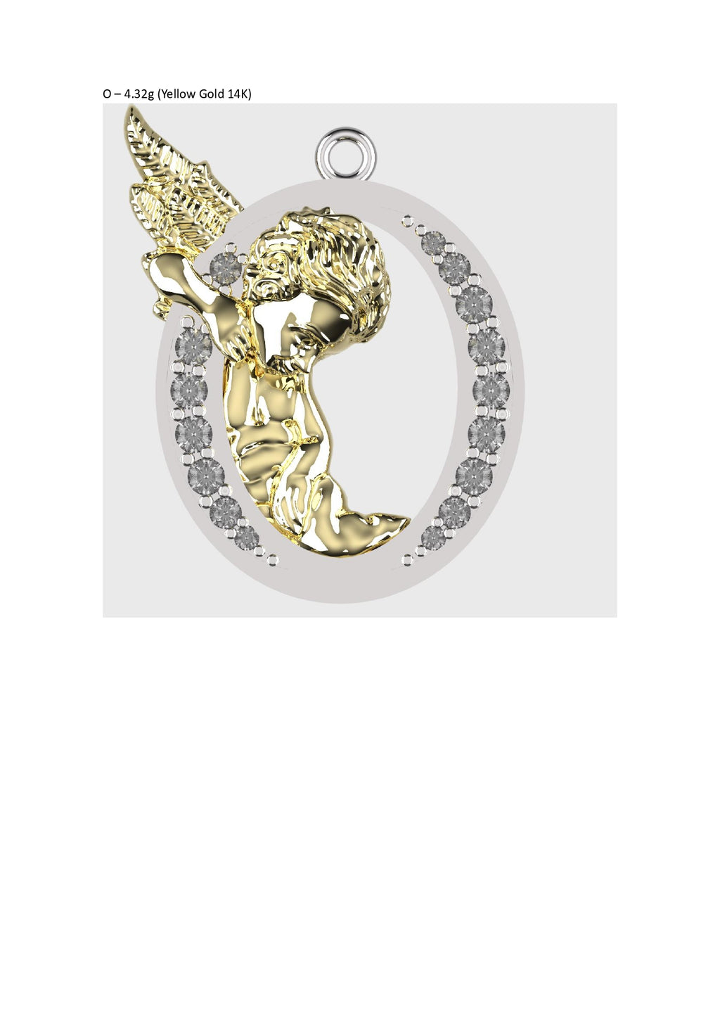 A to Z Alphabet Pendant STL Files