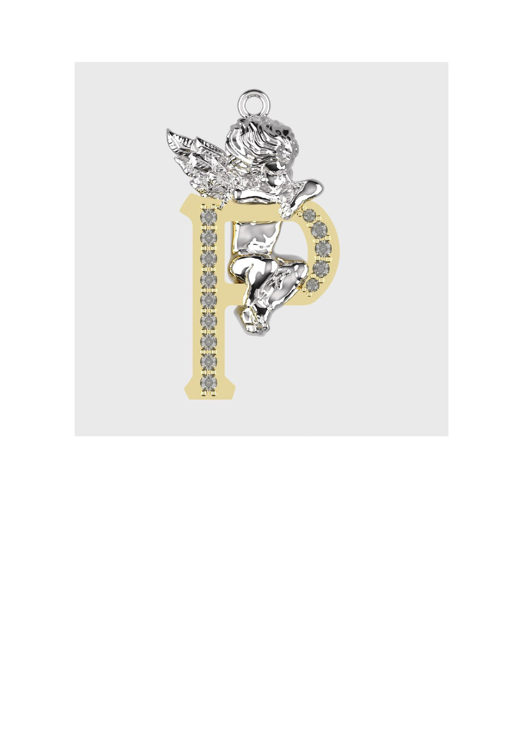 A to Z Alphabet Pendant STL Files