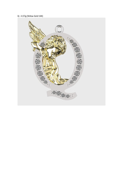 A to Z Alphabet Pendant STL Files
