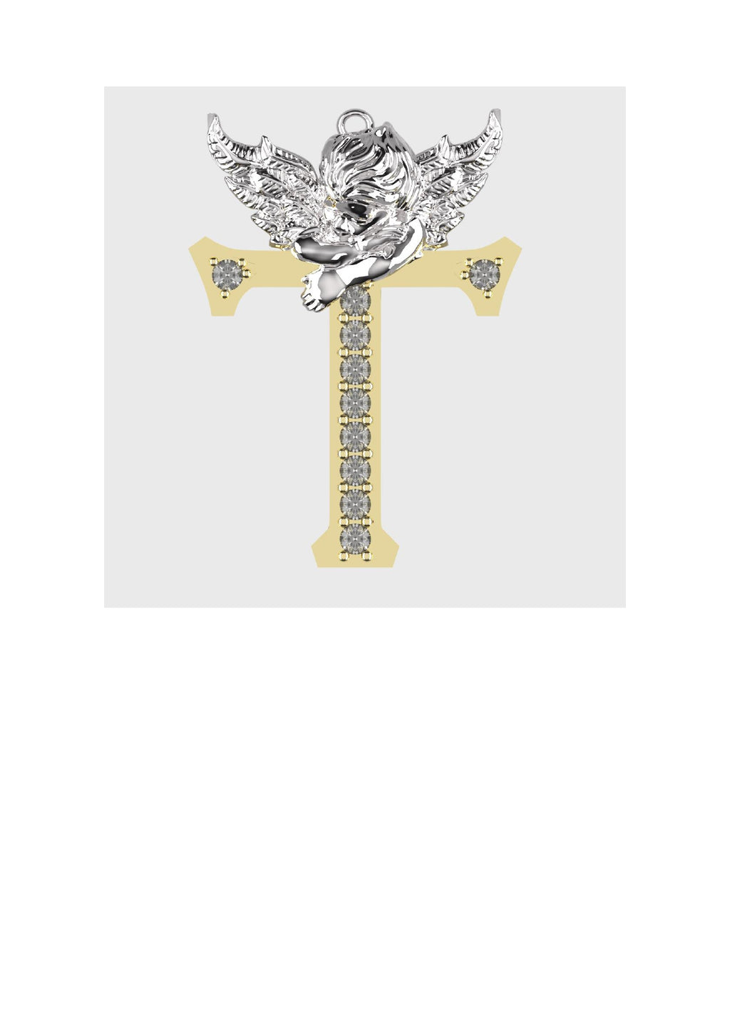 A to Z Alphabet Pendant STL Files