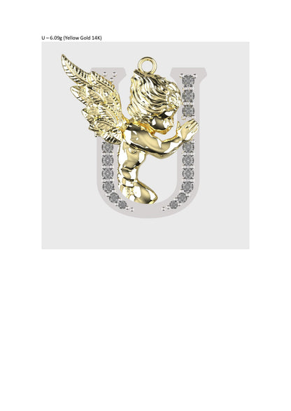 A to Z Alphabet Pendant STL Files