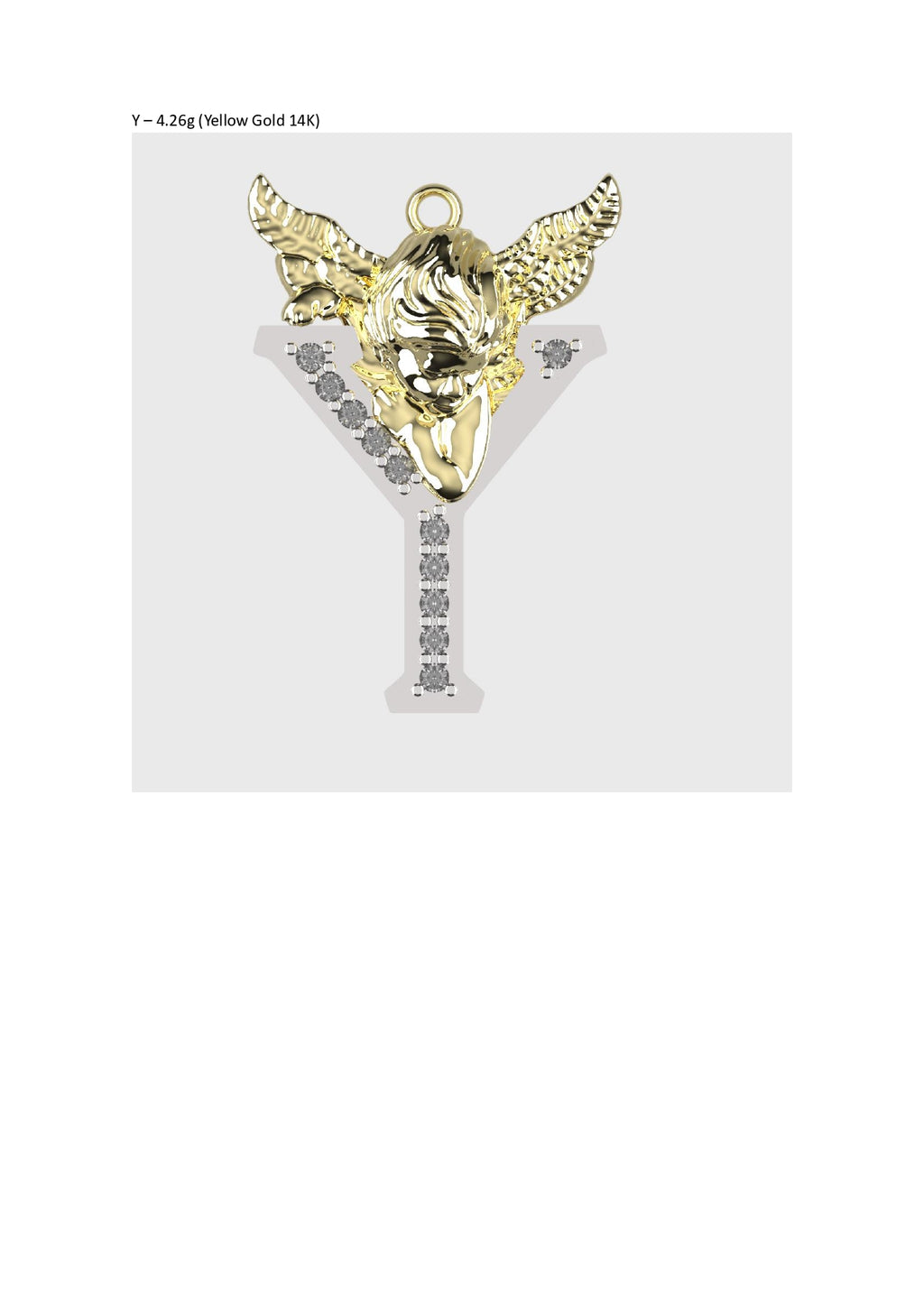 A to Z Alphabet Pendant STL Files