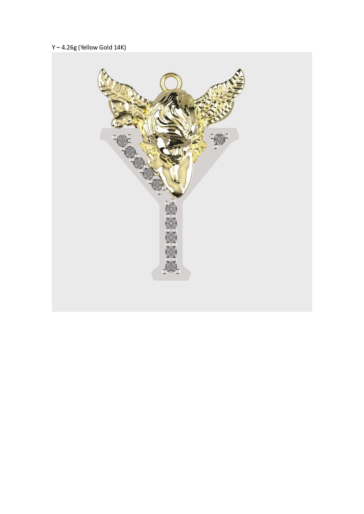 A to Z Alphabet Pendant STL Files