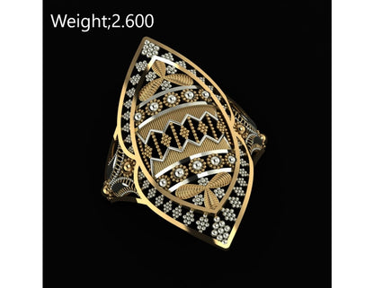 10 Singapuri Ladies RIngs STL FIles