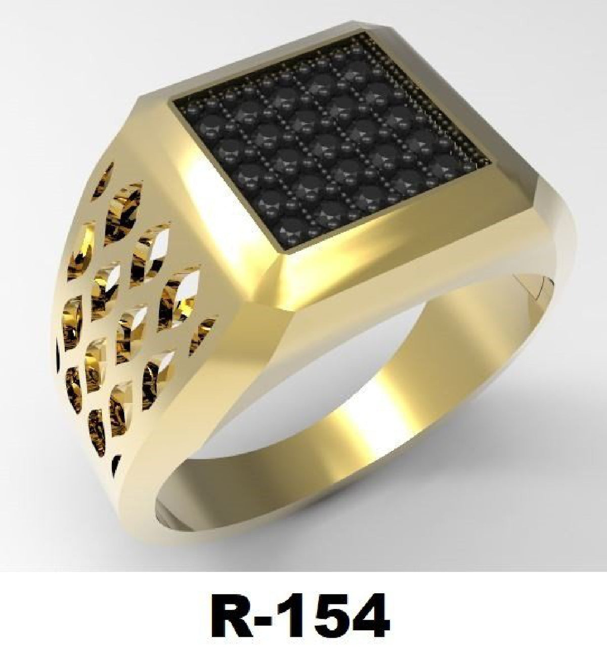 57 Italian Gent's Rings STL Files