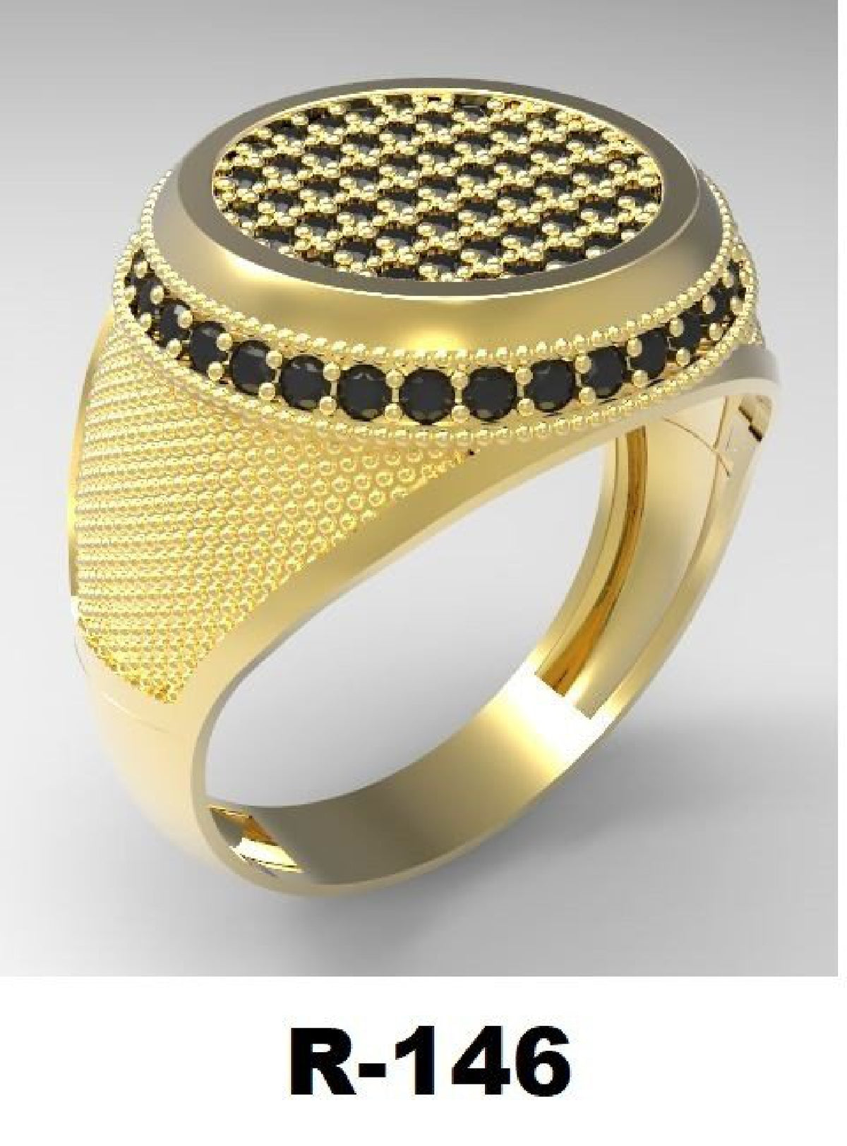 57 Italian Gent's Rings STL Files