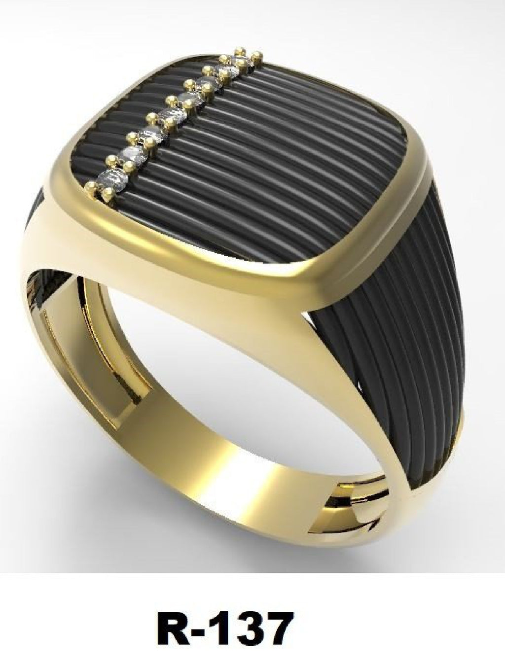 57 Italian Gent's Rings STL Files