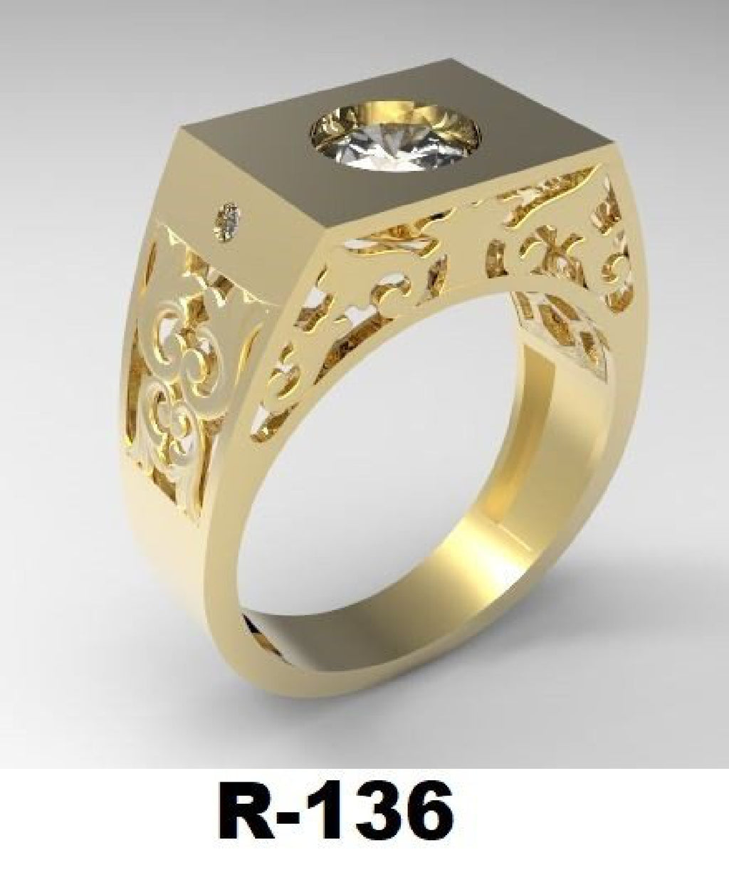 57 Italian Gent's Rings STL Files