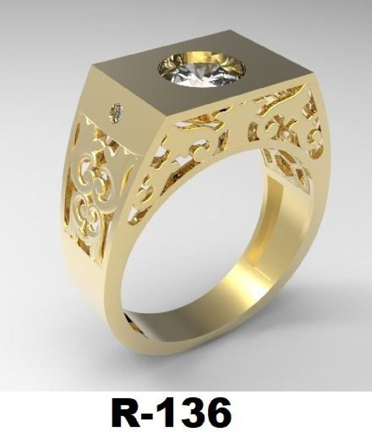 57 Italian Gent's Rings STL Files