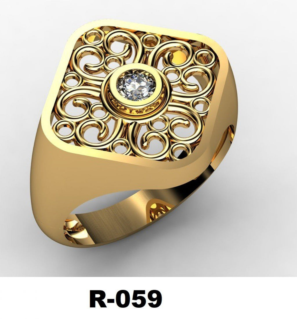57 Italian Gent's Rings STL Files