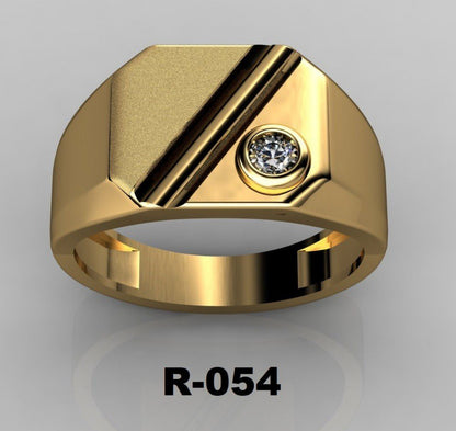 57 Italian Gent's Rings STL Files