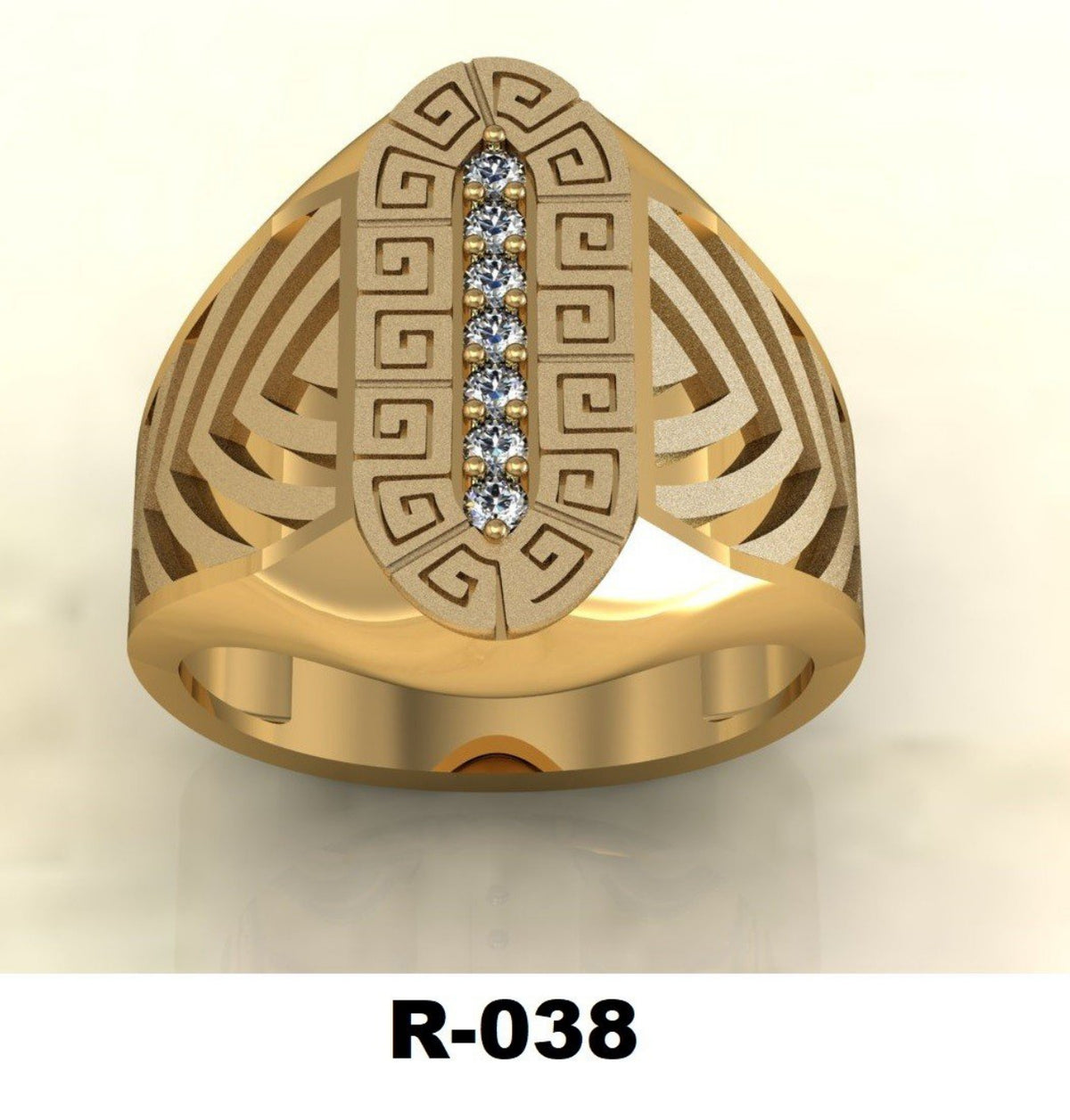 57 Italian Gent's Rings STL Files