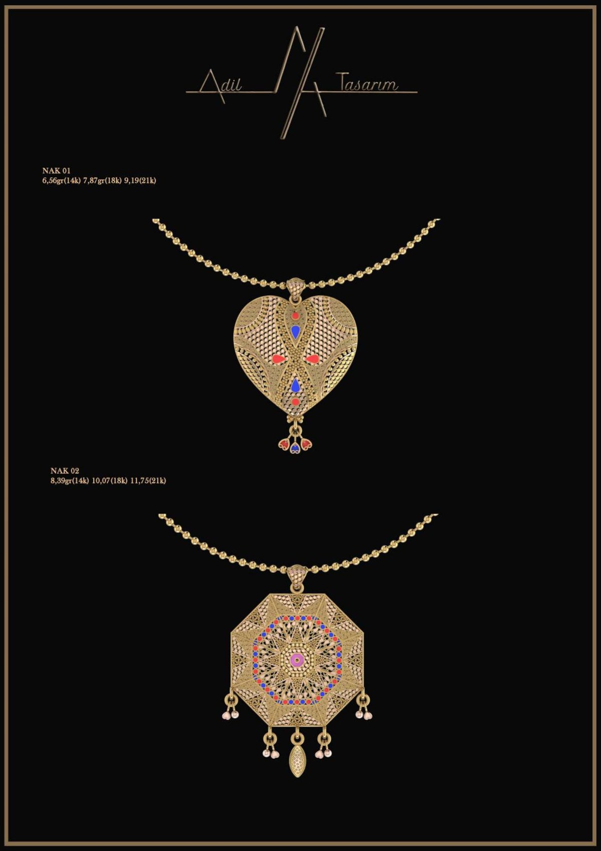 New 20 Kuwaiti Pendants STL & 3DM Files