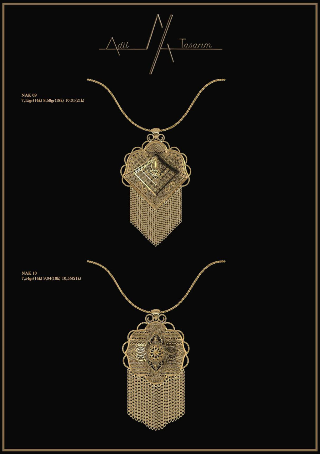 New 20 Kuwaiti Pendants STL & 3DM Files