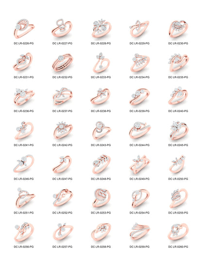 500 Stones Rings STL & 3DM Files