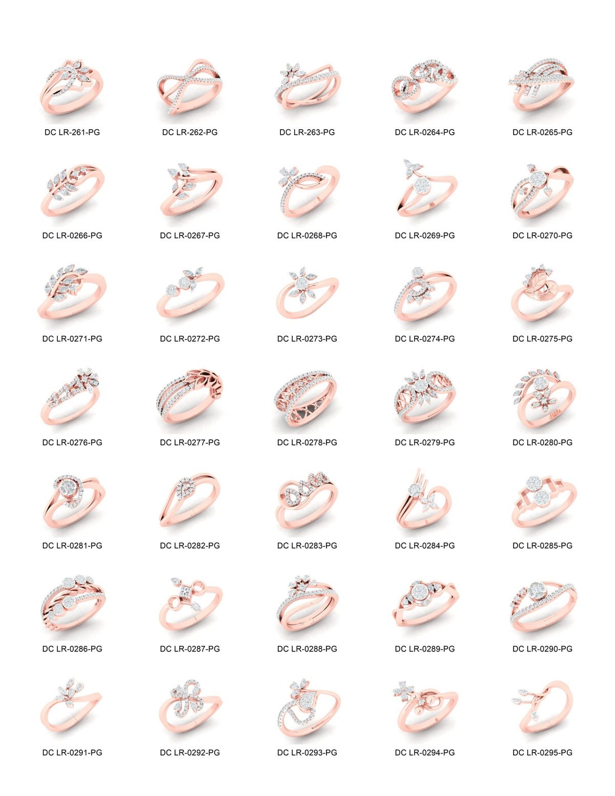 500 Stones Rings STL & 3DM Files