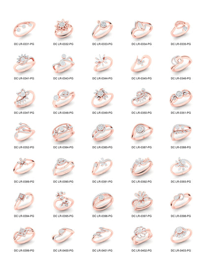 500 Stones Rings STL & 3DM Files