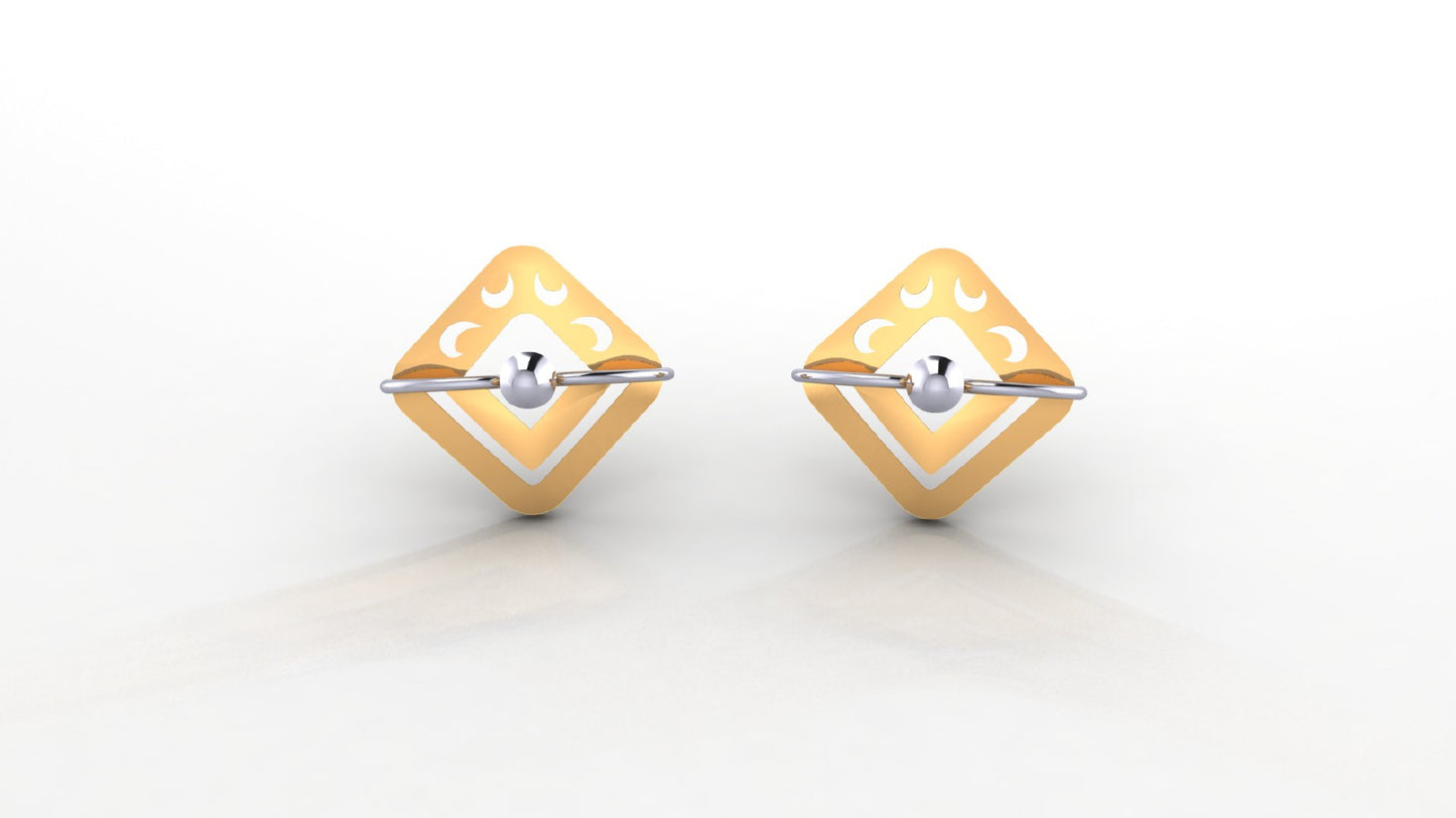 New 50 Plain Earrings[Tops] STL Files