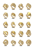 100 Lightweight Turkish Rings STL Files