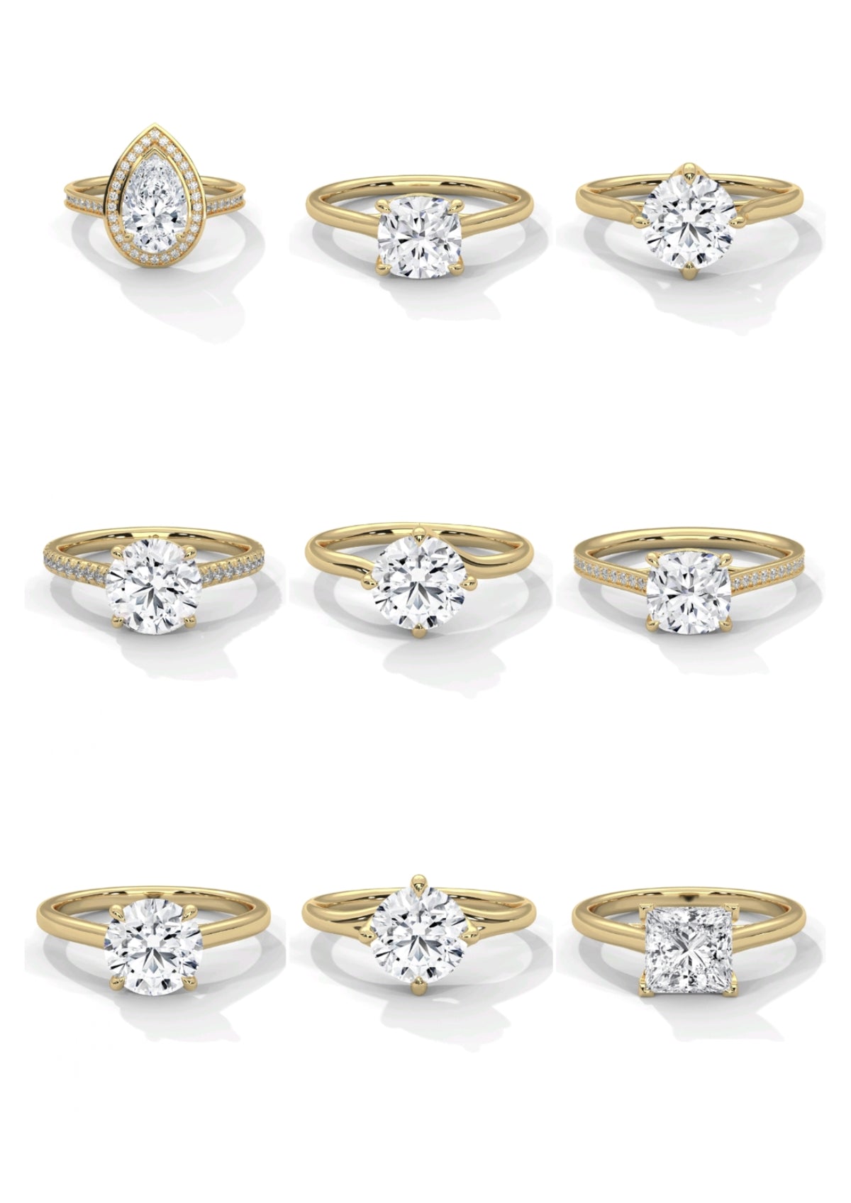 110 Soliter Rings With Images & Video Renders
