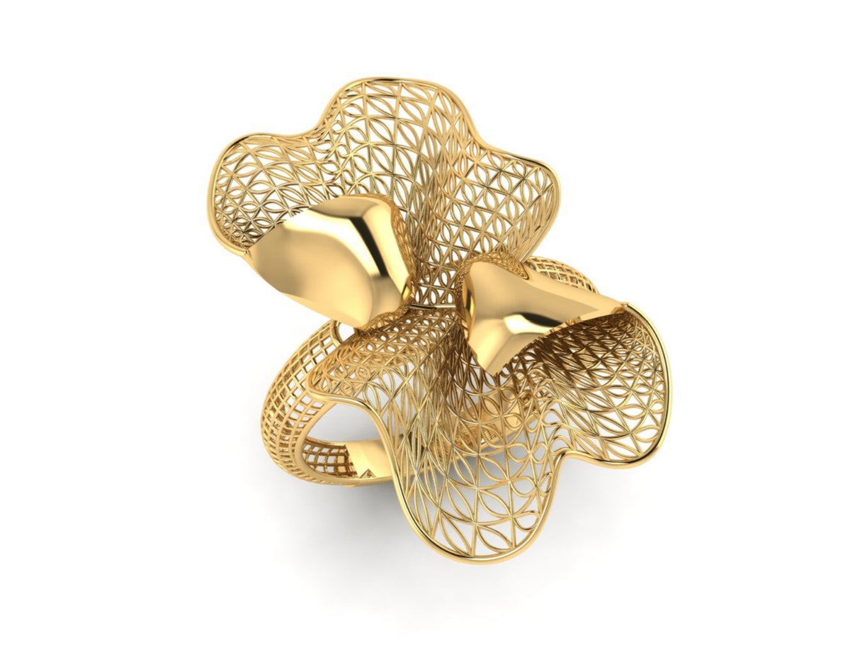 20 Turkish Flower Rings STL Files