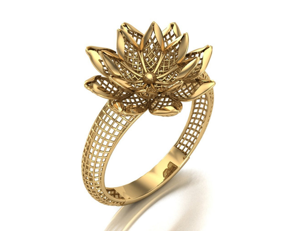 20 Turkish Flower Rings STL Files
