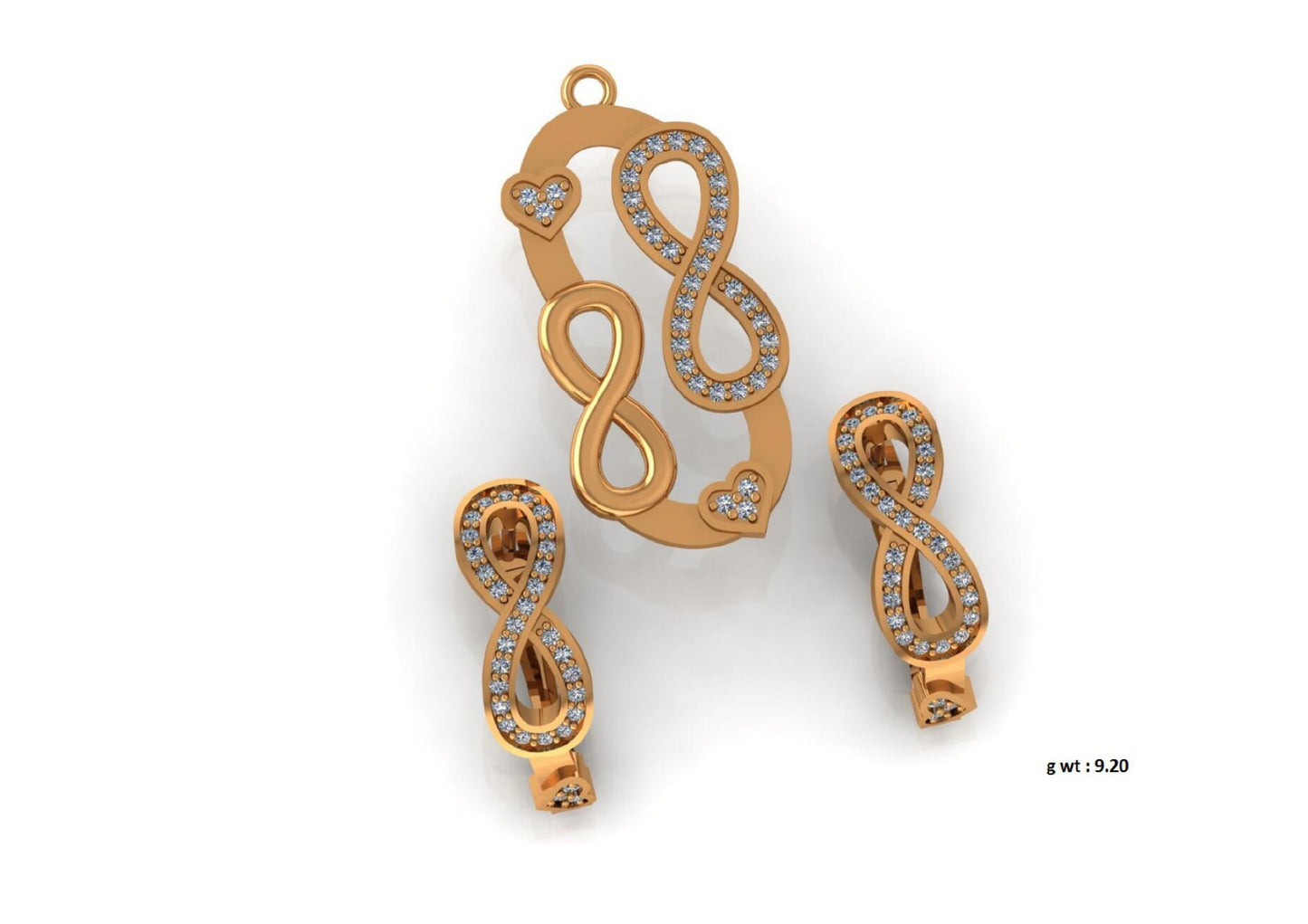 100+ Pendant Sets With Bracelets STL Files