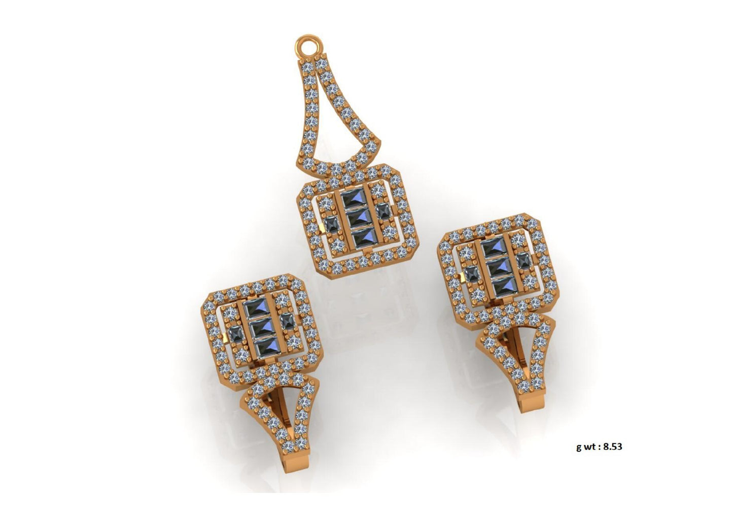 100+ Pendant Sets With Bracelets STL Files